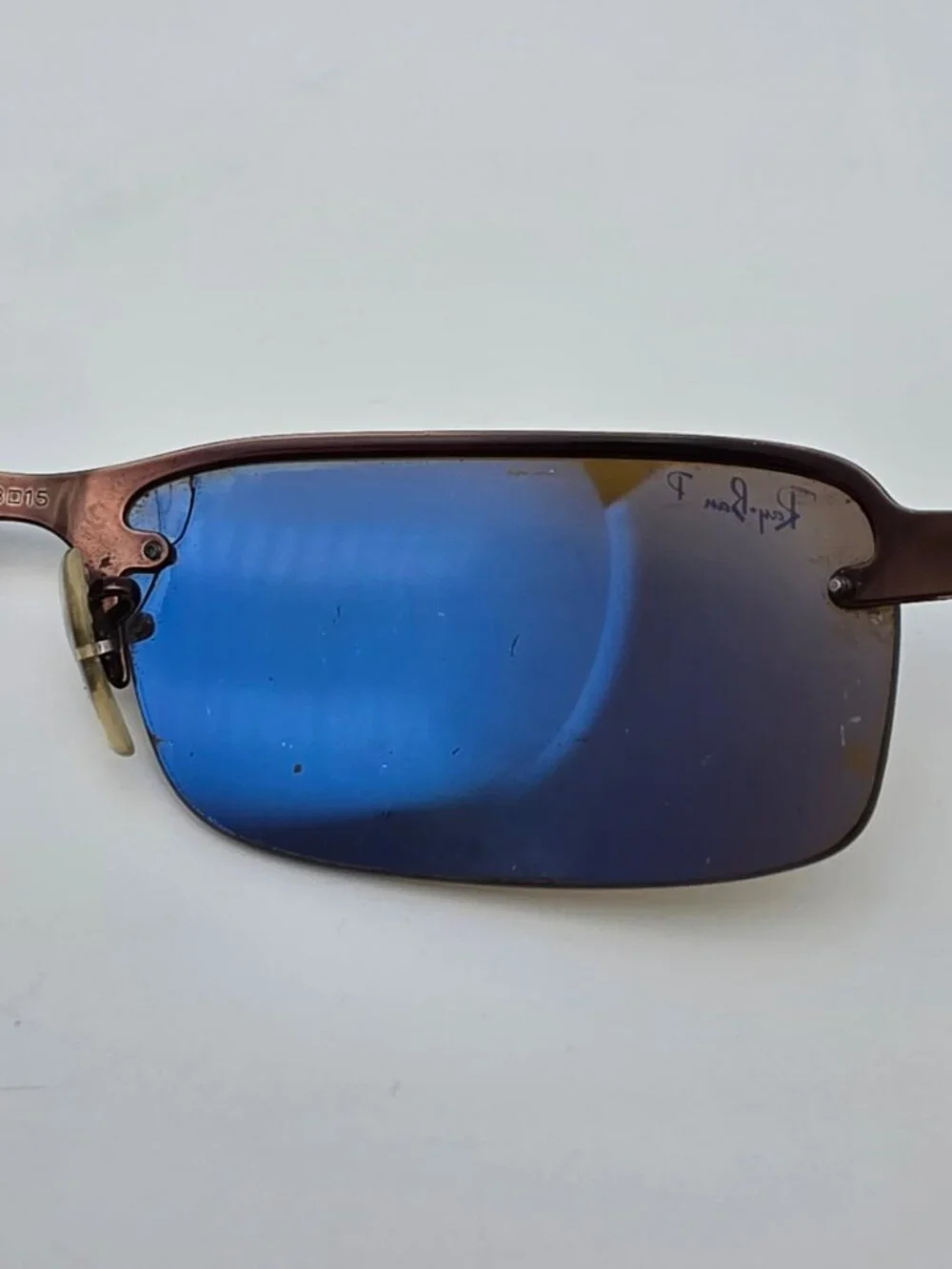 Ray-Ban RB3217 014/83 Brown Frame Polarized Brown Lens Sunglasses Italy 58mm